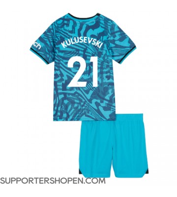 Tottenham Hotspur Dejan Kulusevski #21 Tredje tröja Barn 2022-23 Kortärmad (+ korta byxor)